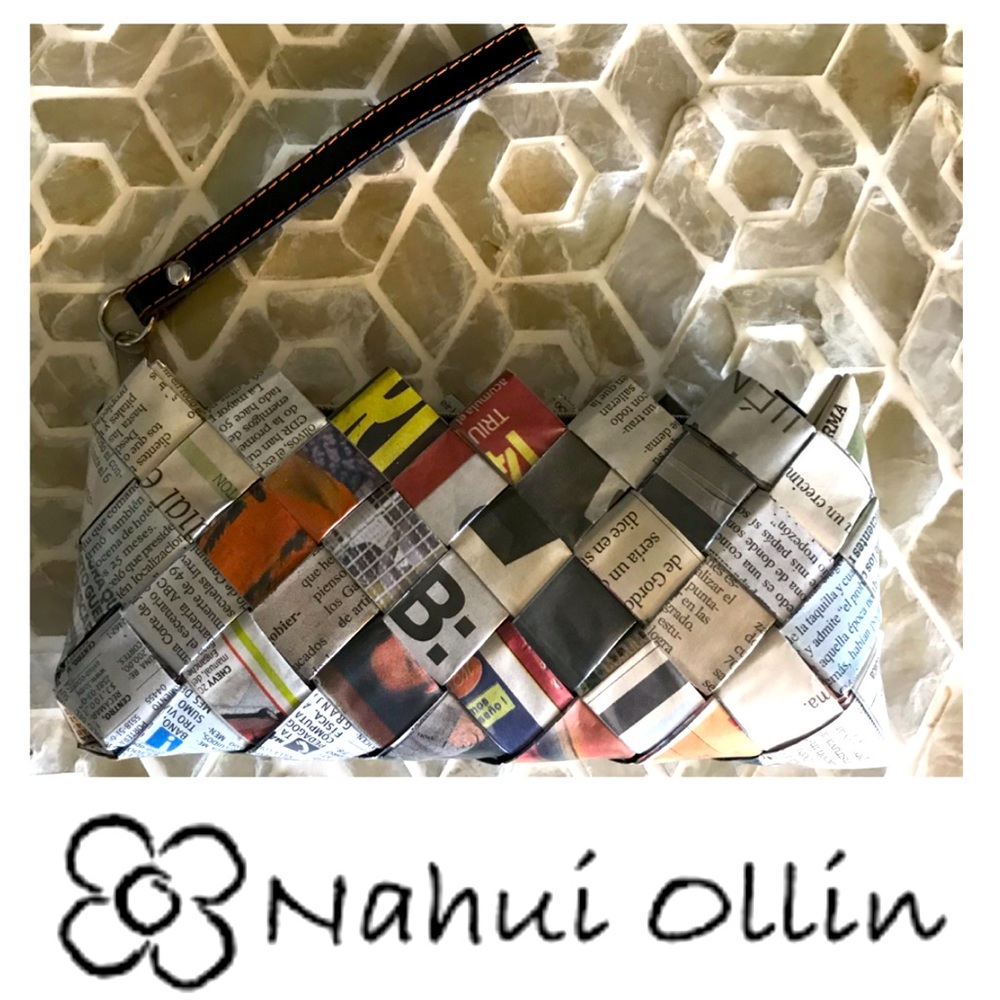 UNIQUE! Nahui Ollin wrapper wristlet